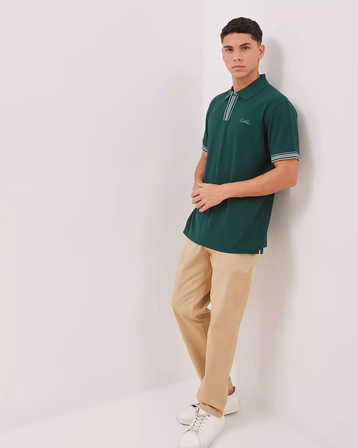 EMERALD GREEN POLOSHIRT FOR MEN