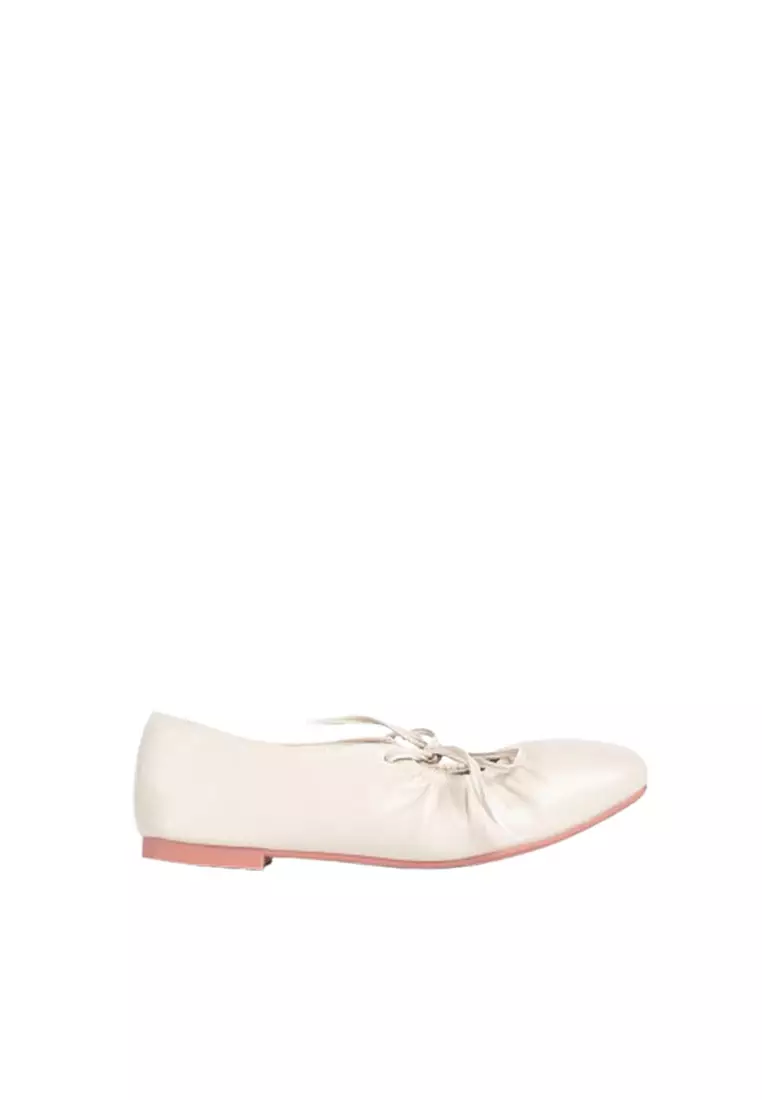 Discount on Happy2U  shoes - SKU: Bailey Tie Strap Flats