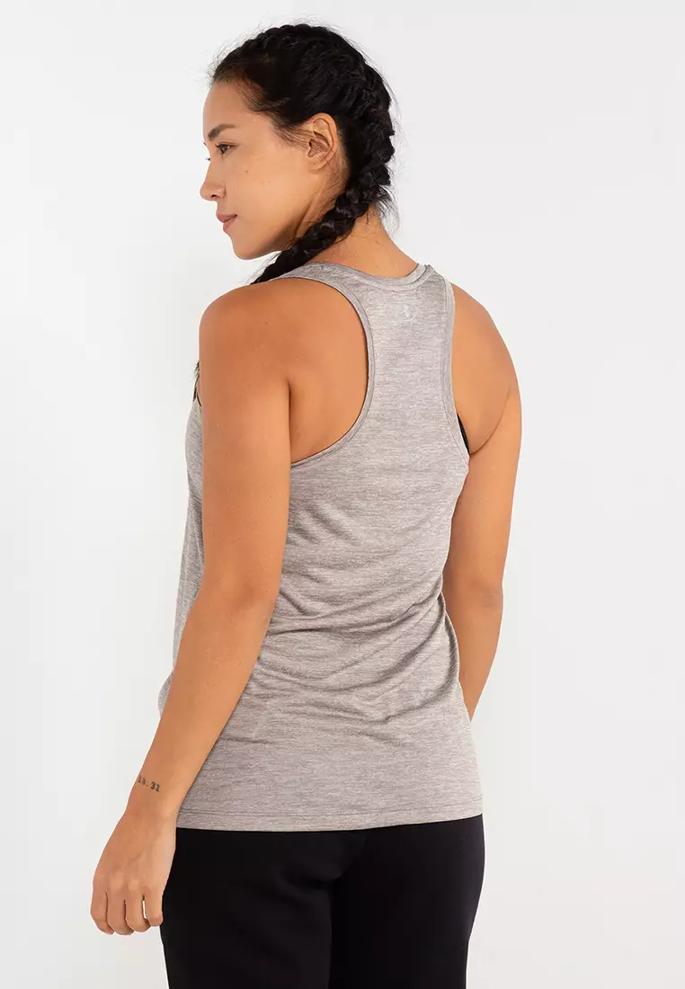 Nike Womens Yoga Mesh Twist-Racerback Tank Top