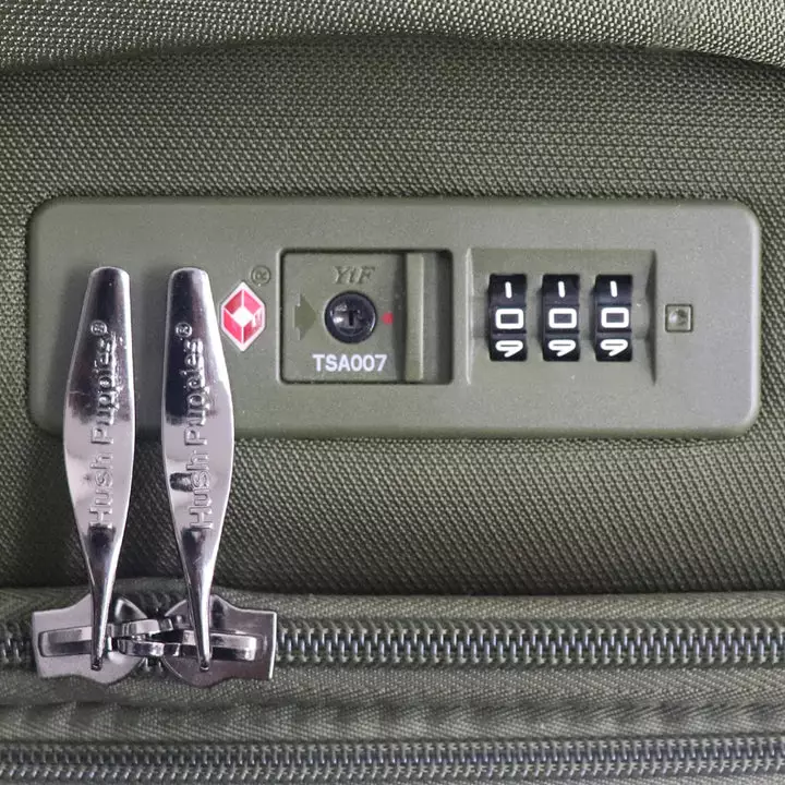 HUSH PUPPIES LUGGAGE SOFTCASE ORIGINAL CABIN 69-3147-DARK GREEN
