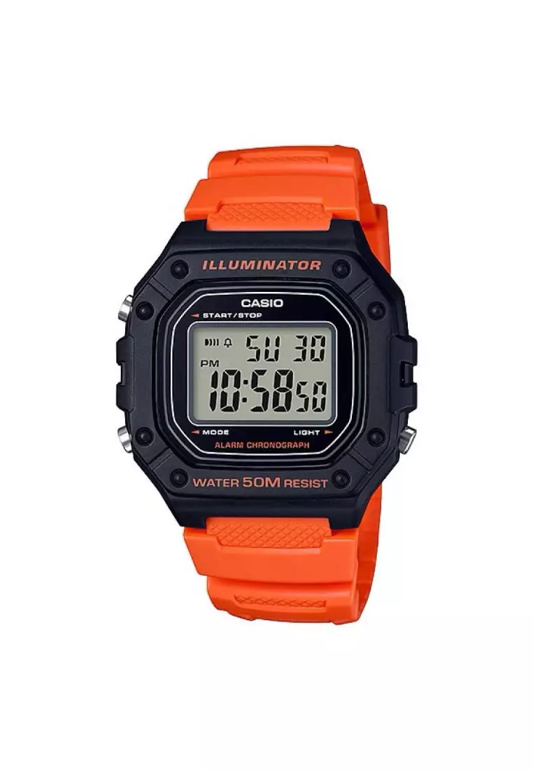 Casio illuminator shop 50m resist