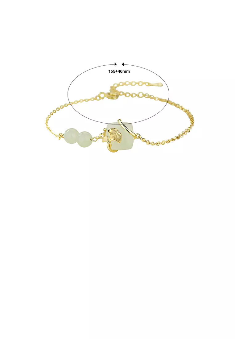 Ginkgo leaf new arrivals bracelet