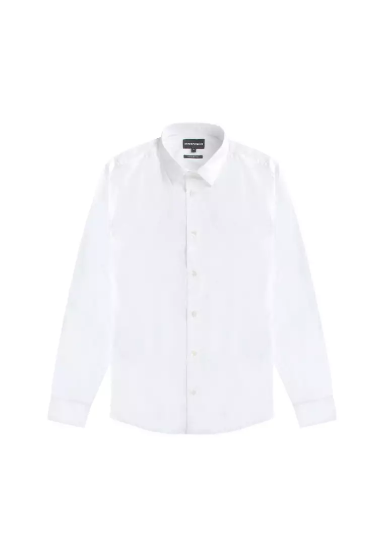 Armani button down shirts sales