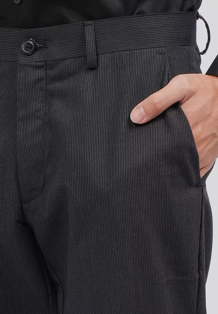 Slim Fit Stripe Pants