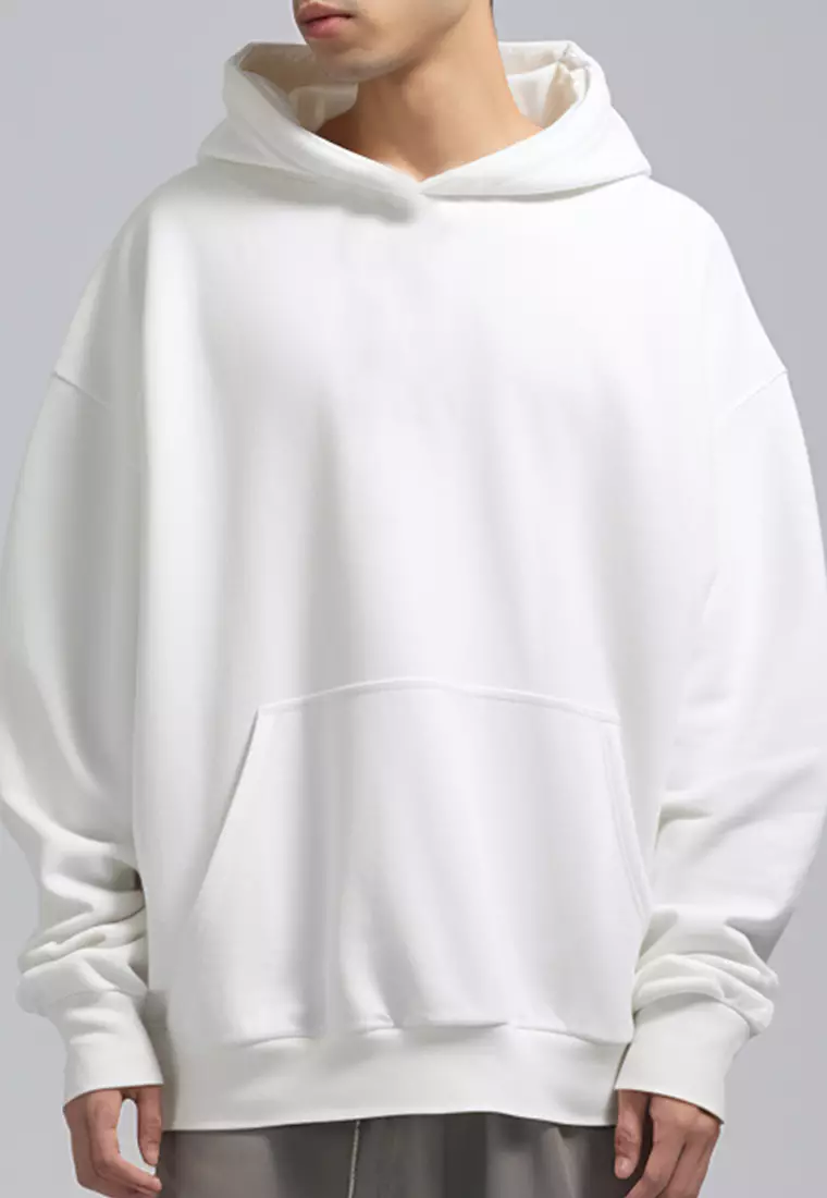 MOB14 Hoodie Oversize ScubaLux "your growth is limitless" putih