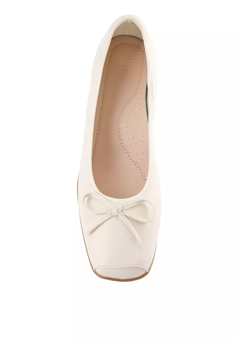 ANGELICA J2535-6-36 FLATSHOES OFF WHITE