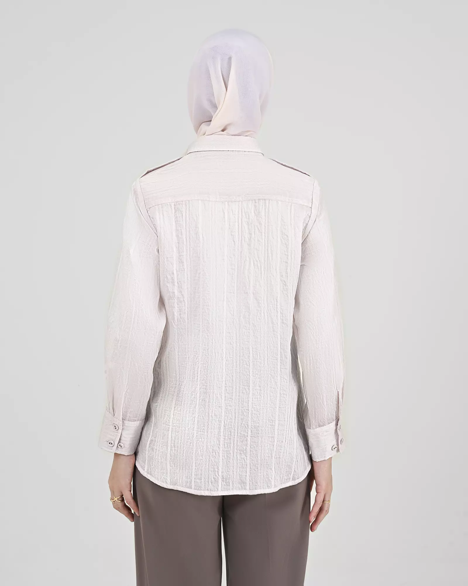 Geulis.id FRILA SHIRT - Babypink