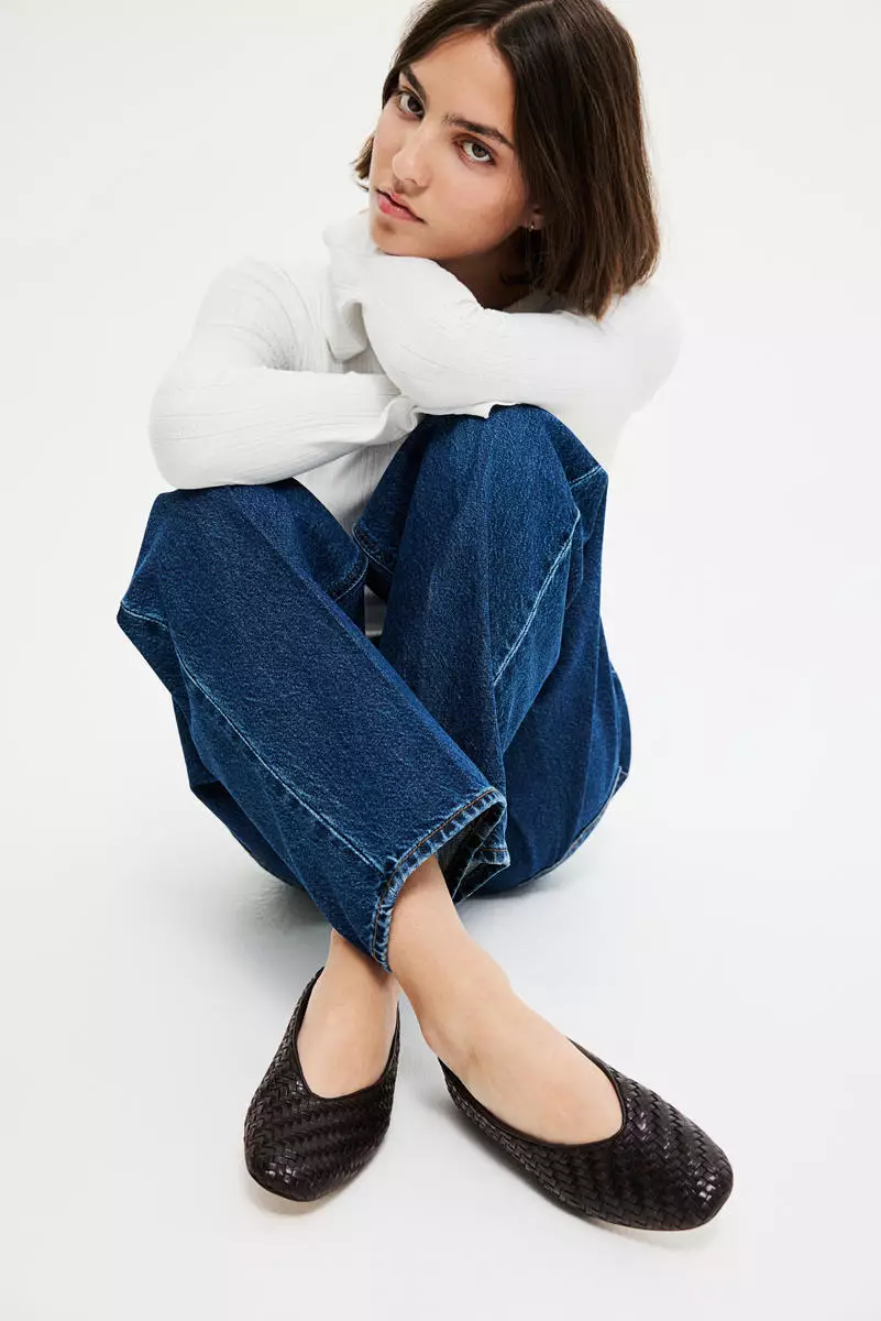 Discount on H&m  shoes - SKU: Braided Ballet Pumps
