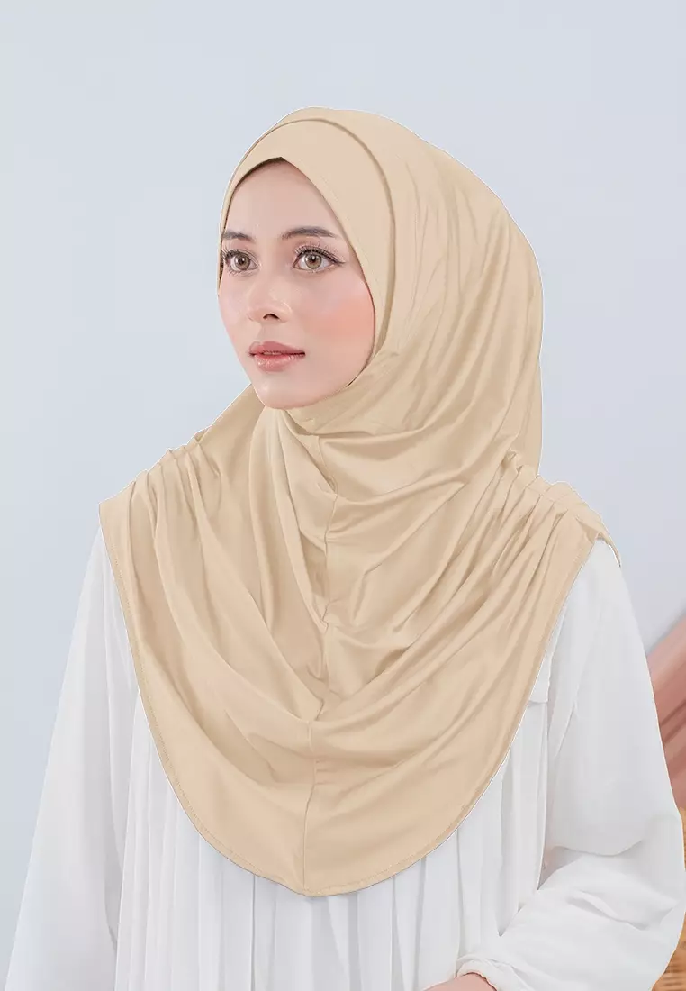 HIJAB INSTAN VALEEQA - CREAM