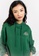Lubna green Front Embroidered Hoodie Dress 60D57AA8F6037DGS_2
