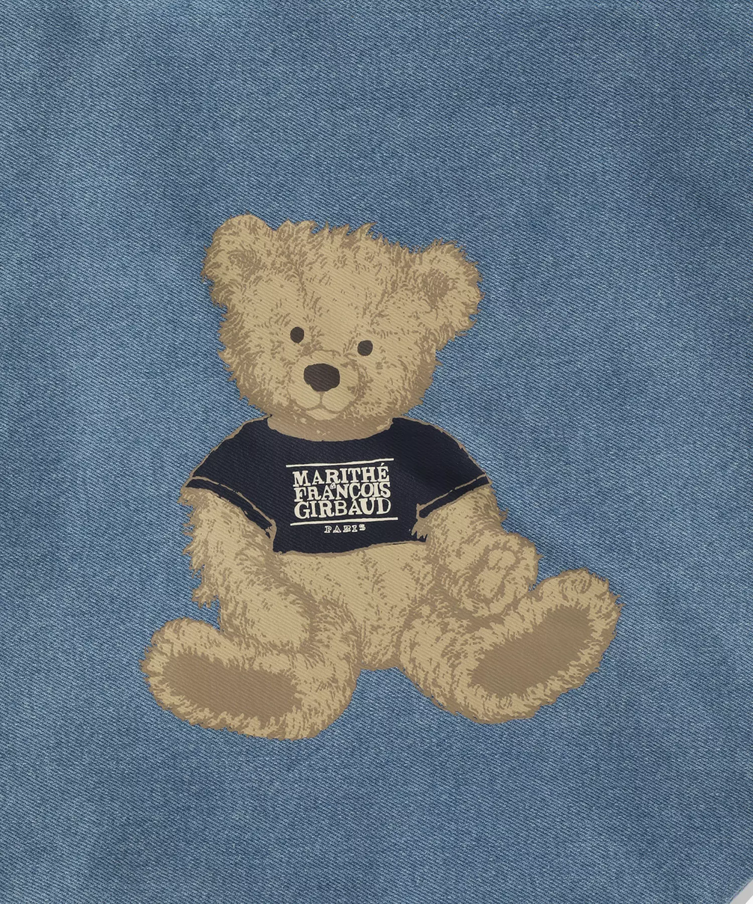 DOODLE BEAR ECO BAG blue