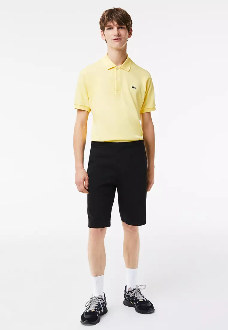 Yellow lacoste shorts hotsell