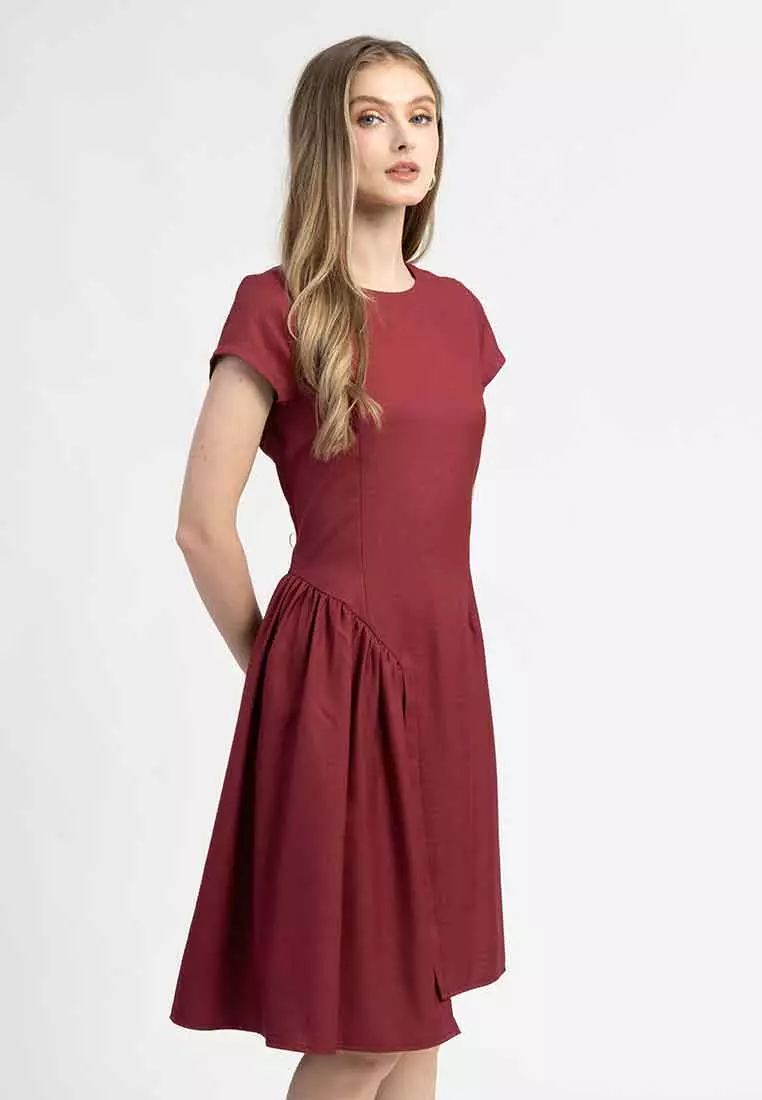Eliana Asymmetrical A-Line Dress