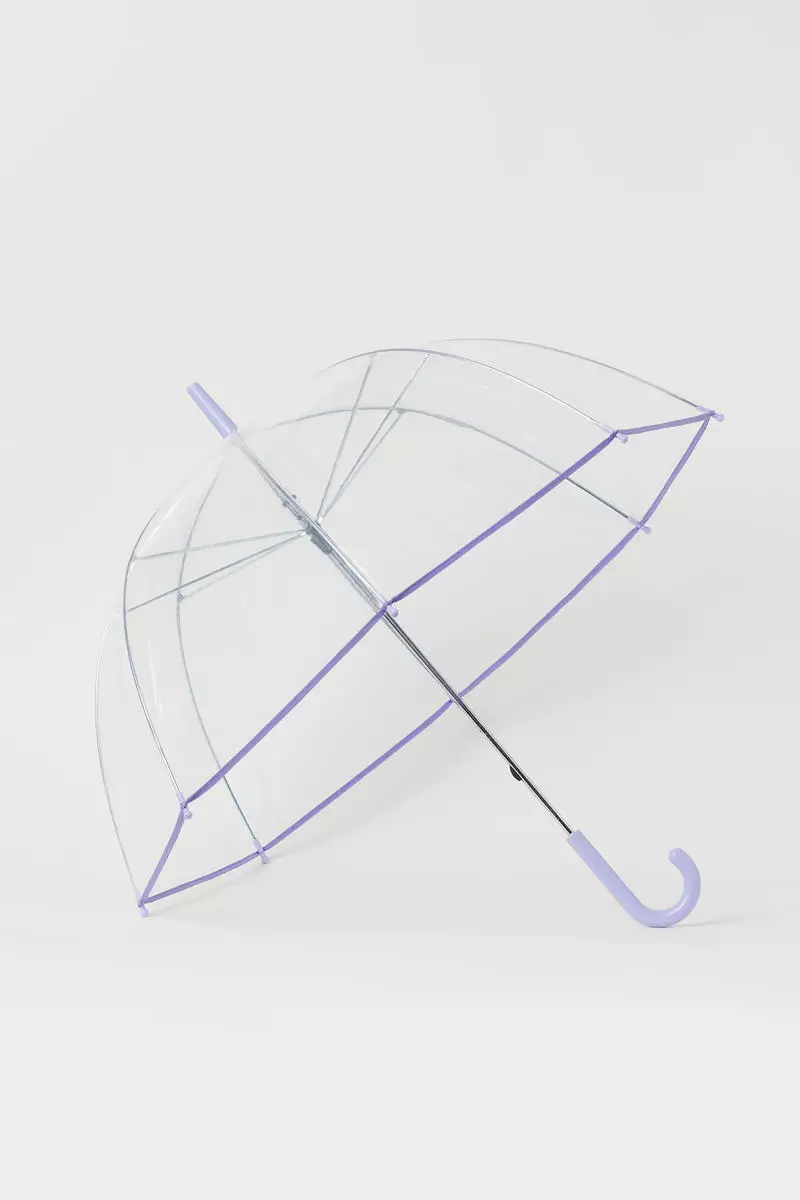 Transparent umbrella