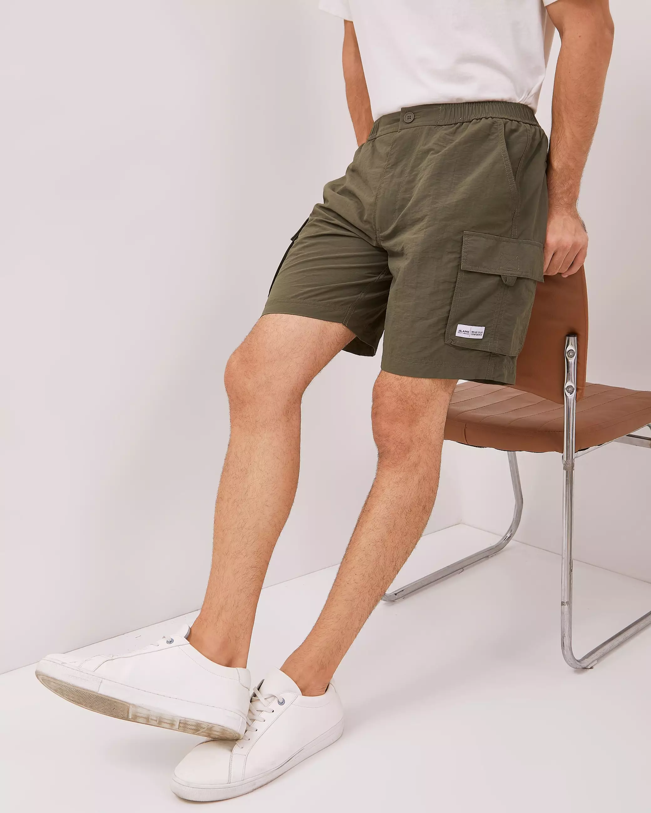 AMK Celana Pendek Cargo Pria PT Neo Olive