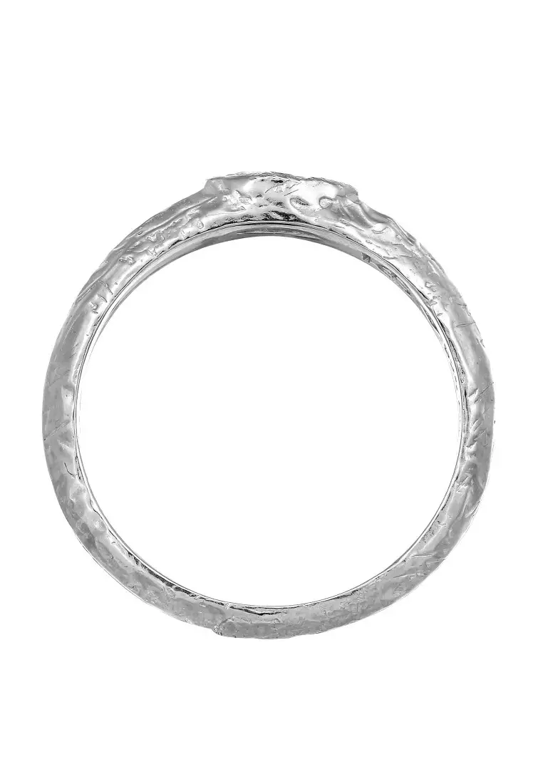 EXCLUSIVE Cincin Perhiasan Perak 925 Unisex Amethyst Light Green