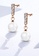 Krystal Couture gold KRYSTAL COUTURE Lustrous Earrings Embellished with Swarovski® crystals-18K Rose Gold/Pearl White FF967AC1AC3985GS_4