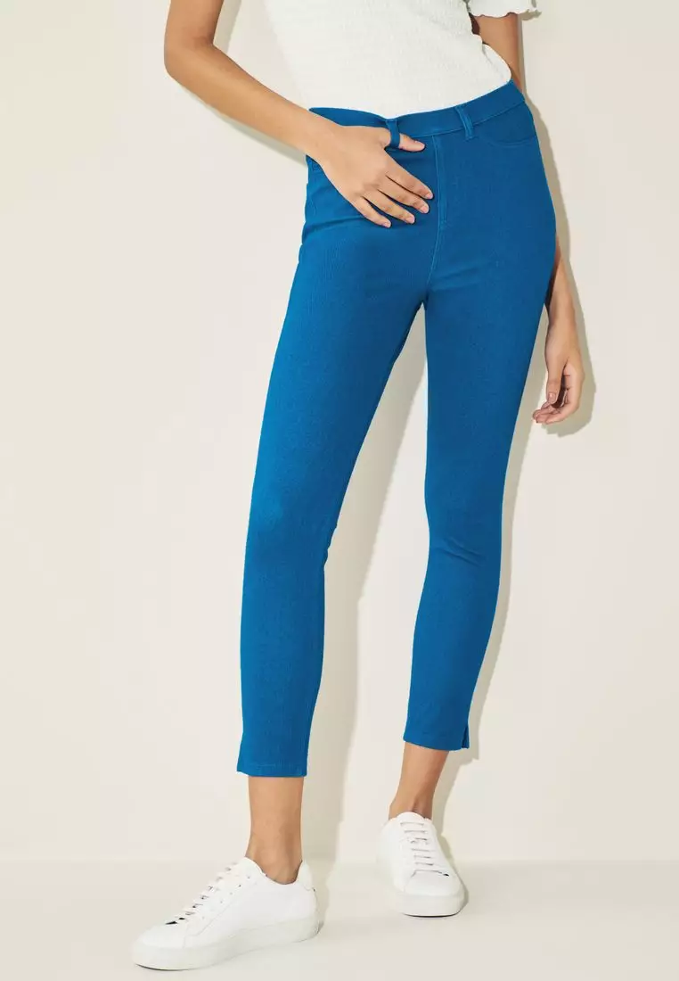 Next crop denim leggings cheap