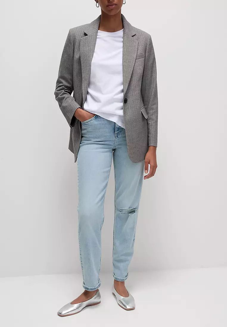 Boyfriend Ankle Grazer Jeans