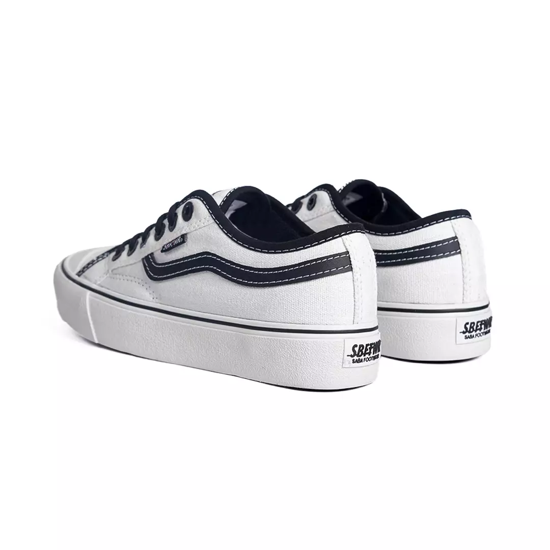 SABA Veloz Low Off White Black - Sepatu Sneakers Casual Pria Wanita