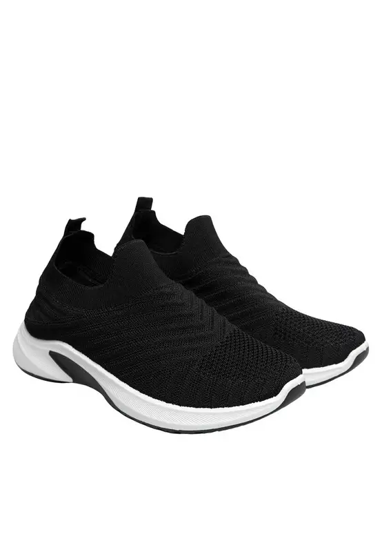 Dr. Kevin Sepatu Olahraga Wanita Sneakers Flyknit Slip On 589-034