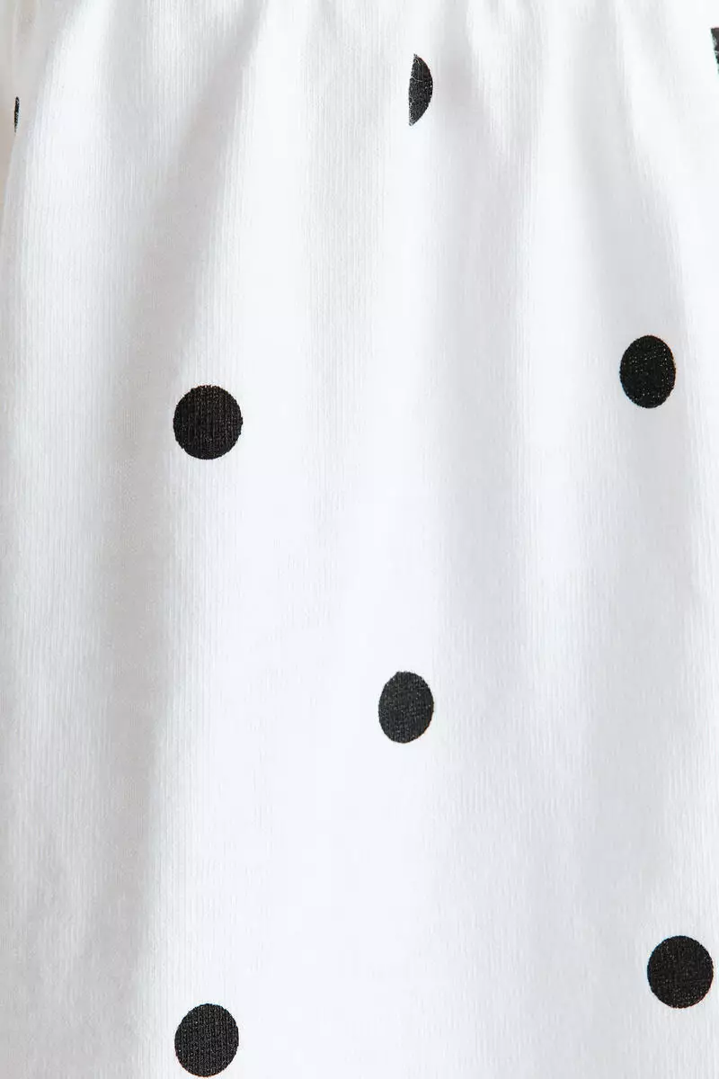 Printed cotton dress