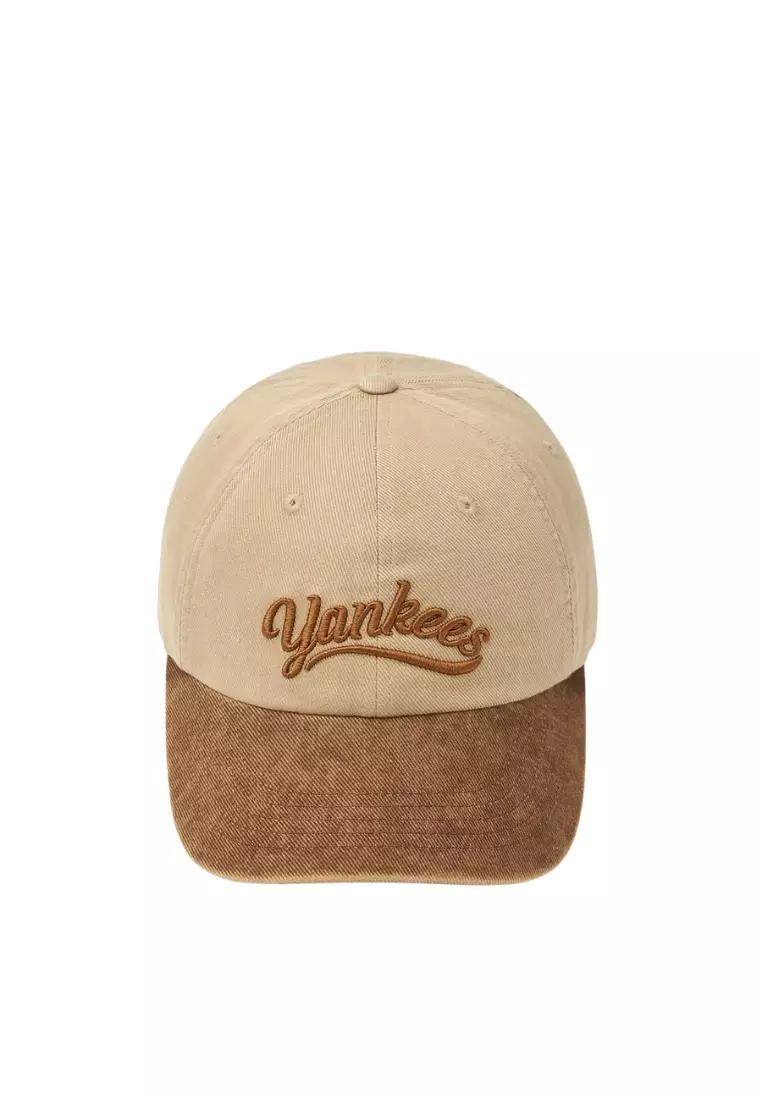Jual MLB Korea Varsity Vintage Cursive Color Block