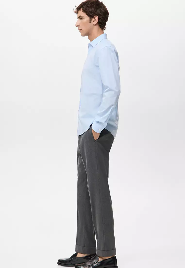 Regular-Fit 100% Cotton Shirt