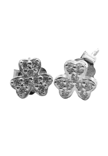Elfi silver Elfi 925 Genuine Silver Farq Earrings SE185 1F0C3ACA638D4CGS_1