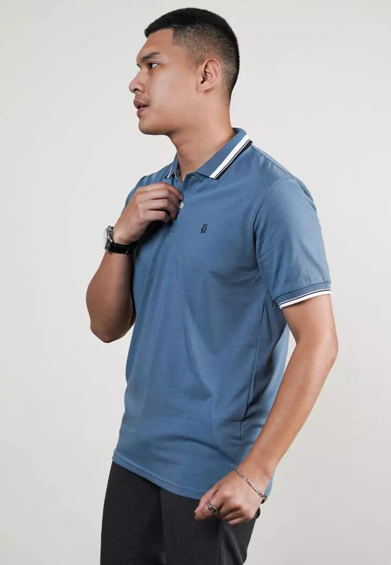 MATSUDA Kaos Polo Shirt Pria Kerah Aioi
