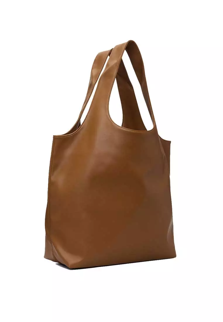 A.P.C. Ninon Tote Bag Camel PUAAT-M61565