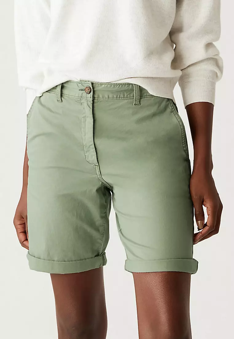 Cotton Rich Tea Dyed Chino Shorts