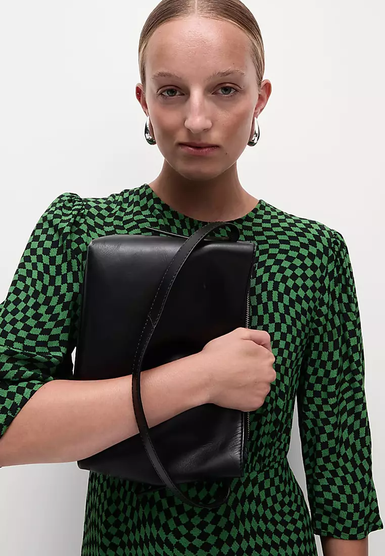 Printed Round Neck Midaxi Column Dress