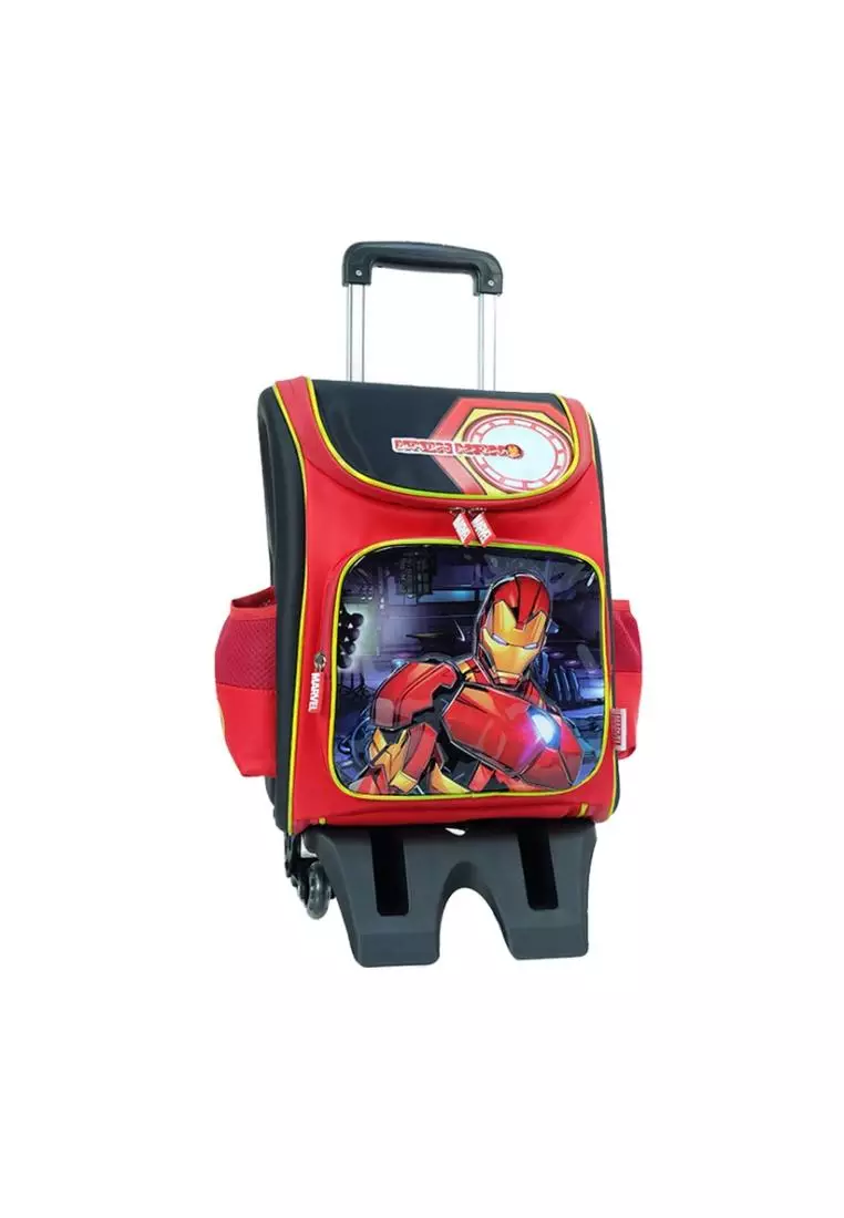 Iron man trolley outlet school bag