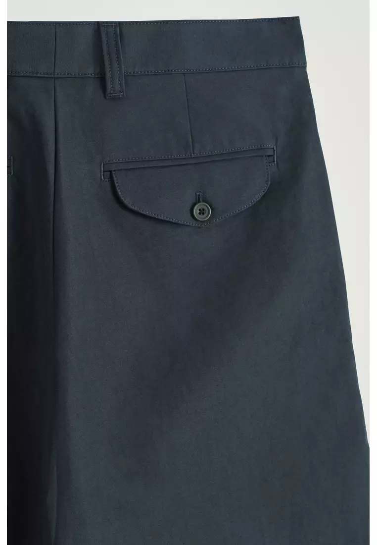 COTTON-TWILL CHINO SHORTS