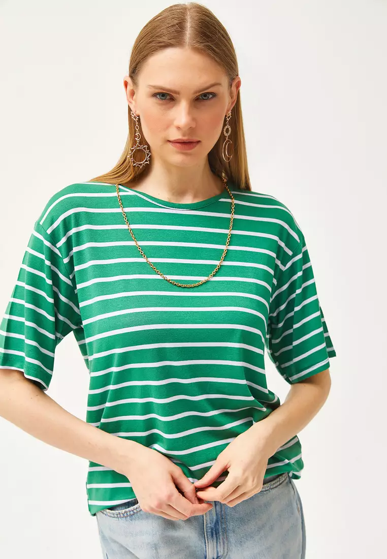 Stripe Loose T-Shirt