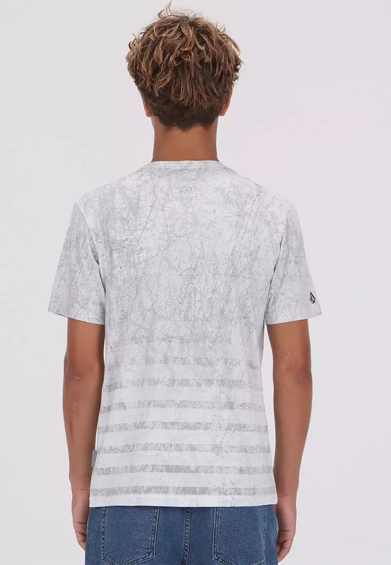 MCT FADE TO VAST SHORT SLEEVE TEE WHITE