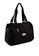 Bagstation black Crinkled Nylon Shoulder Bag 1232AAC17E344BGS_2