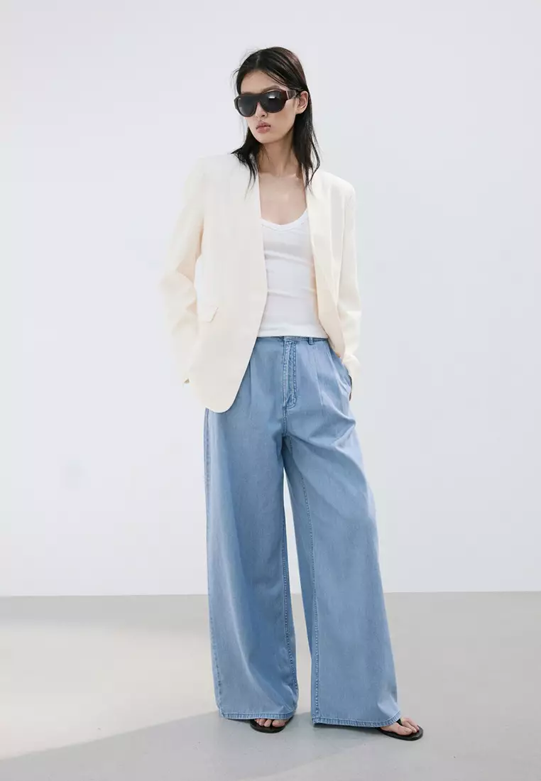 Wide Leg Trousers