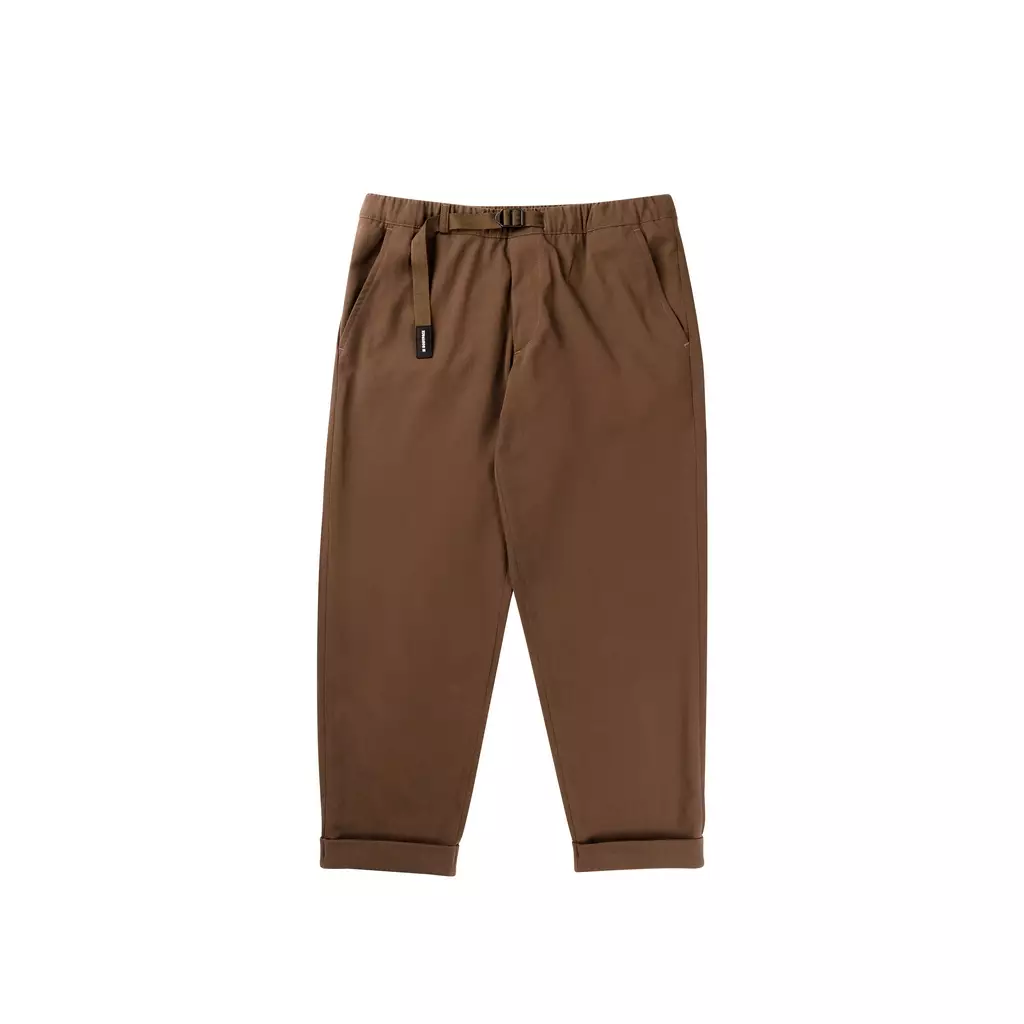 Travis Slim Fit Ankle Pants Celana Panjang Slim Comfort Praktis - Cokelat