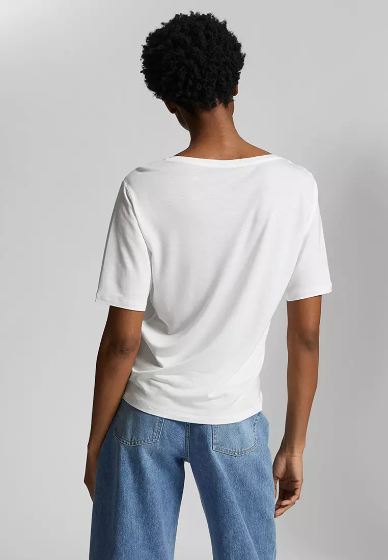 Crossover V-Neck T-Shirt