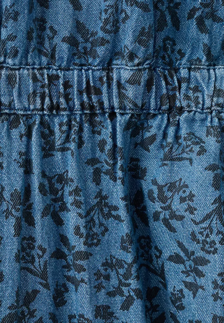 Long Printed Jumpsuit