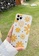 Kings Collection white Embroidered Yellow Daisy iPhone 13 Case (KCMCL2422) A0CC5AC8066EF0GS_2