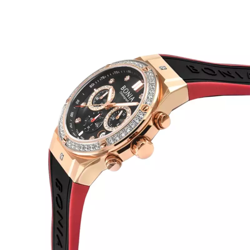 Jam Tangan Wanita Bonia Chronograph B10809-2537C Original