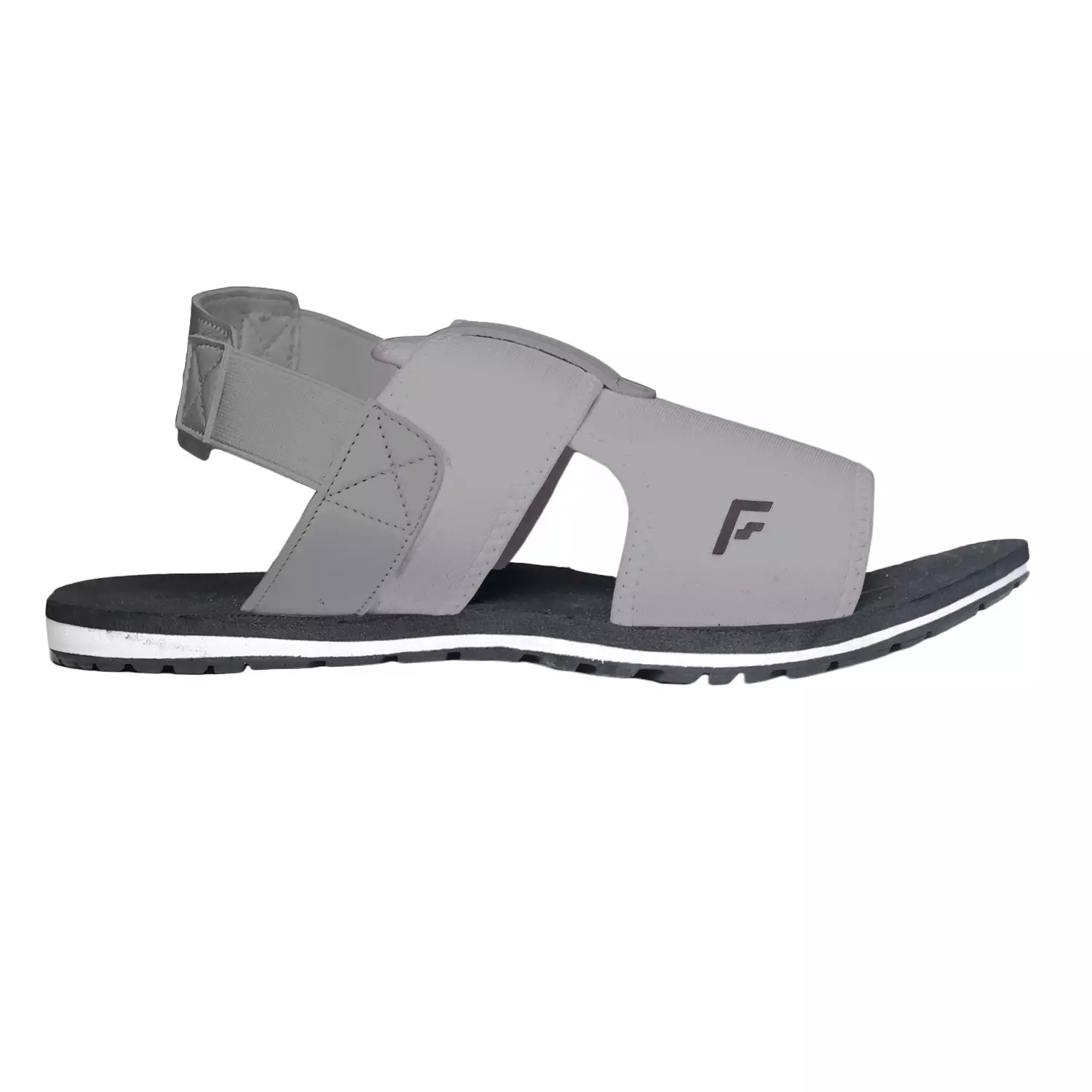 Footstep Footwear Sandal Pria Azhar - Grey Sendal Lebaran Haji Umroh Umrah Safar Mudik Kasual Anti Slip