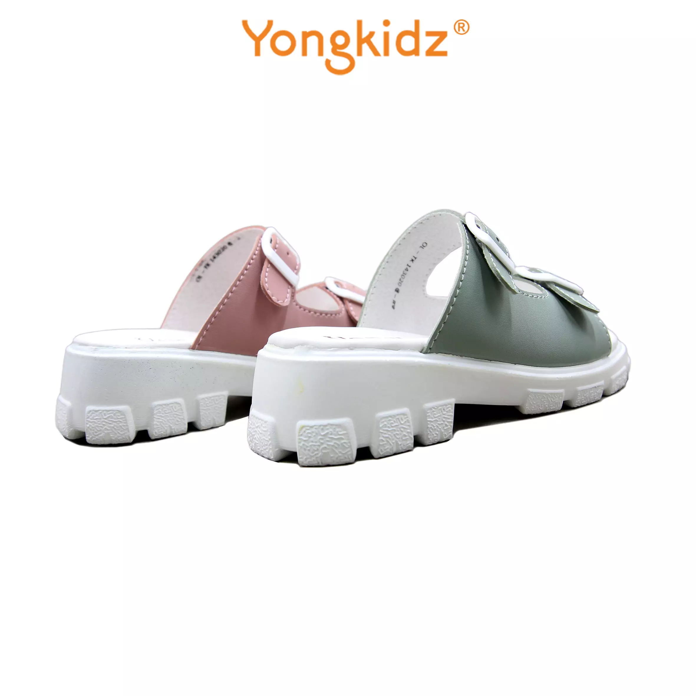 [ ORIGINAL ] YONGKIDZ FLAT SANDAL TK14302OG-22 PUTIH
