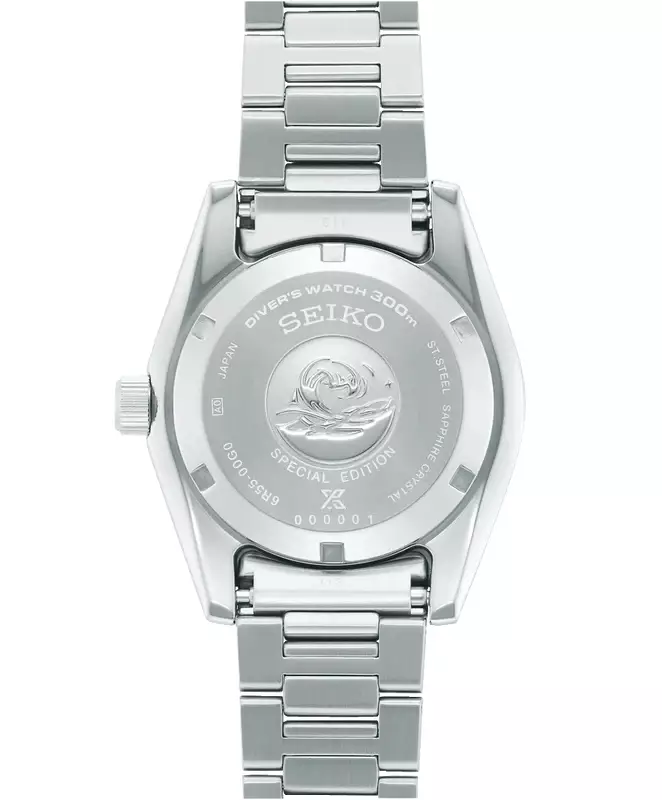 Seiko Men Prospex SPB455J1 Stainless Steel Silver 100th Special Edition