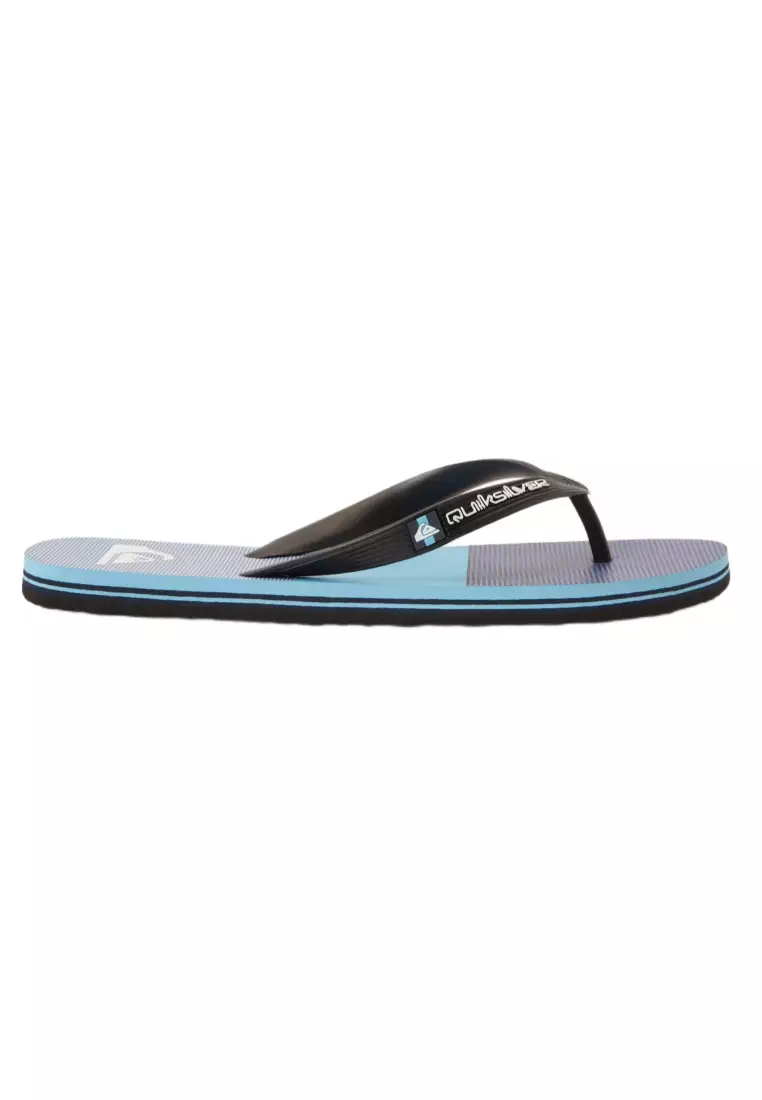 Mens Molokai Stripe Beach Flip Flops