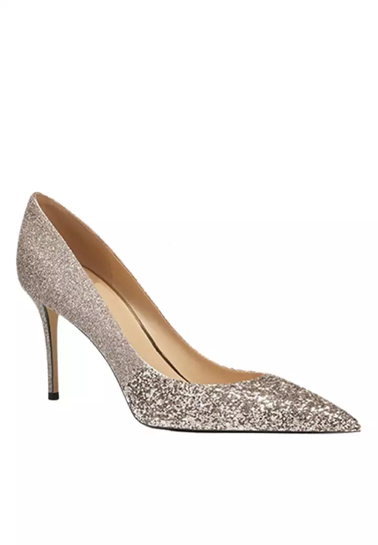Discount on Twenty Eight Shoes  shoes - SKU: 8cm Sequins Pointed Wedding Heels Px710-5-1
