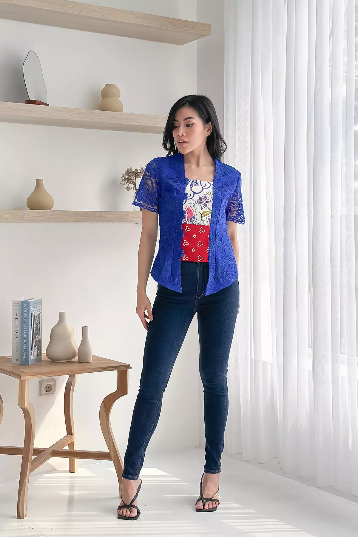 Sinok Jumputan Benhur Kebaya